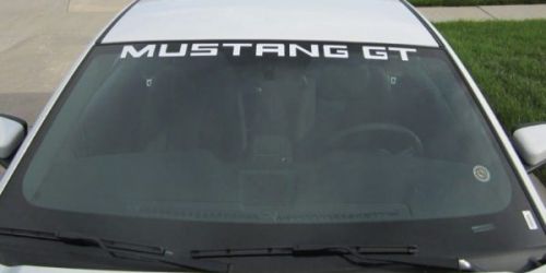 Наклейка на ветровом стекле Mustang GT