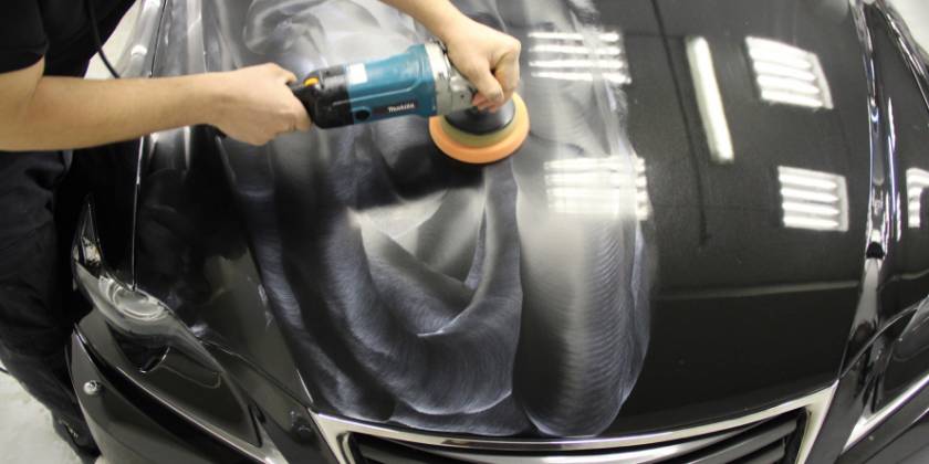 Полировка автомобиля: основные технологии полировки авто